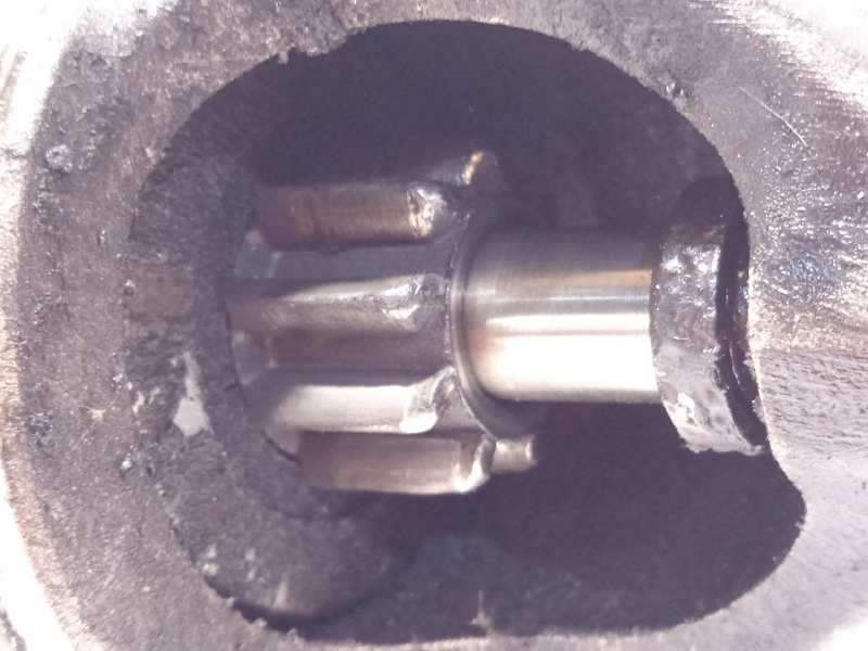 Recambio de motor arranque para chevrolet aveo 1.4 cat referencia OEM IAM 25180808 - Gris 4