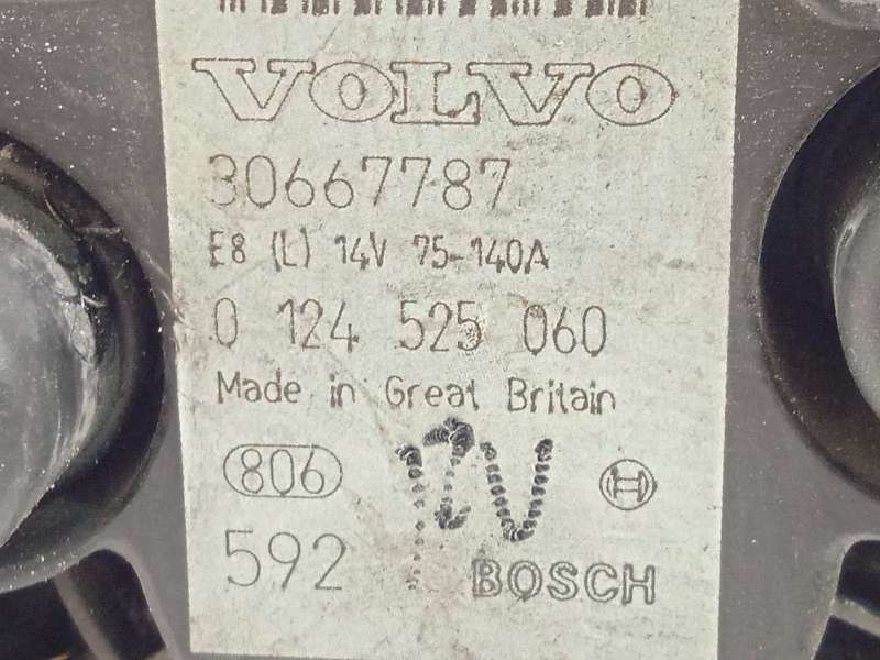 Recambio de alternador para volvo xc90 2.4 diesel cat referencia OEM IAM 30667787  0124525060 - Gris 4