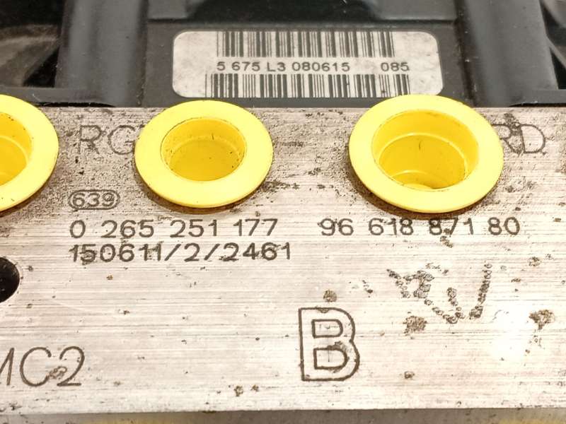 Recambio de abs para citroën jumpy hdi 125 atlante millenium combi referencia OEM IAM 9661887180 0265251177 0265951434 - Blanco 8