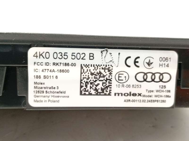 Recambio de modulo electronico para audi a5 sportback (f5a, f5f) 35 tdi referencia OEM IAM 4K0035502B - Blanco 4