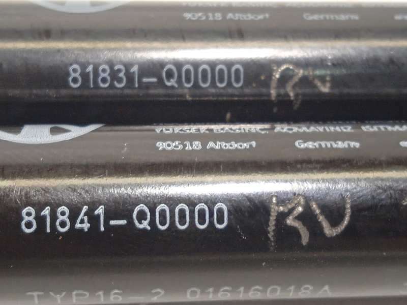 Recambio de amortiguadores maletero / porton para hyundai i20'20 ( bc3/bi3desde 08/20 ) 1.2 referencia OEM IAM 81841Q0000 81831Q - Rojo 3