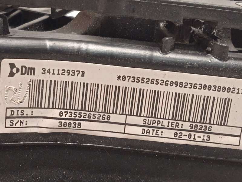 Recambio de airbag delantero izquierdo para peugeot bipper tepee active referencia OEM IAM 7355265260 1606903180 1613092680 - Negro 3