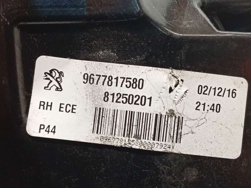 Recambio de piloto trasero derecho para peugeot 308 ii (lb_, lp_, lw_, lh_, l3_) 1.6 bluehdi 120 referencia OEM IAM 9677817580 - Blanco 6
