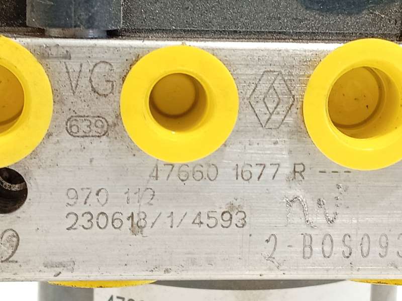 Recambio de abs para mitsubishi asx (vsx_, vse_) 1.0 (vsxg0) referencia OEM IAM 476601677R 970112 0265956794 - Gris 8
