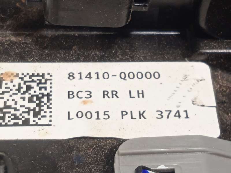 Recambio de cerradura puerta trasera izquierda para hyundai i20'20 ( bc3/bi3desde 08/20 ) 1.2 referencia OEM IAM 81410Q0000 - Rojo 4