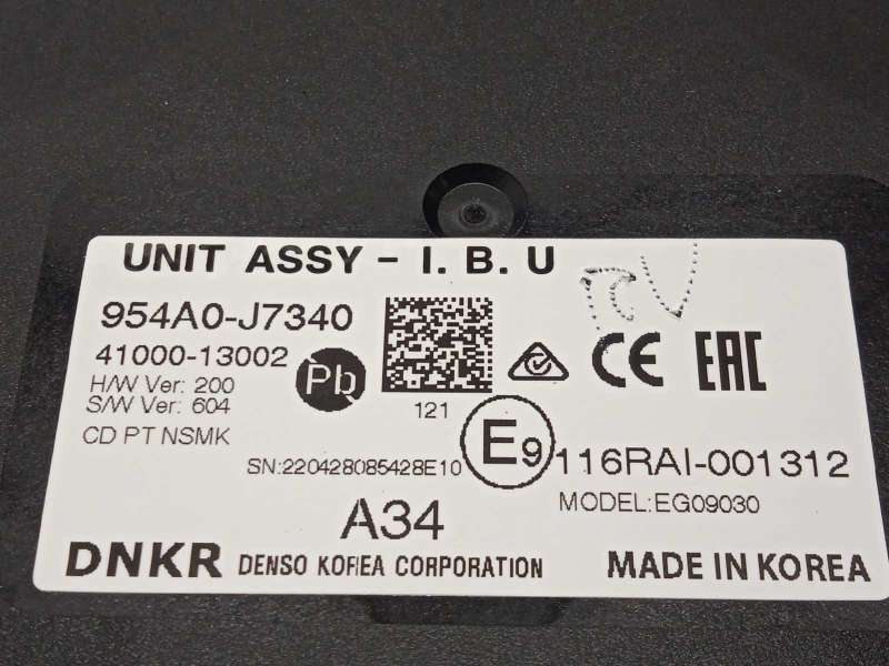 Recambio de modulo electronico para kia xceed 1.0 tgdi cat referencia OEM IAM 954A0J7340  4100013002 - Blanco 4