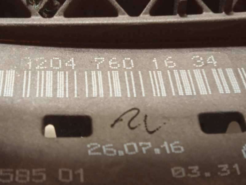Recambio de maneta exterior trasera derecha para mercedes-benz clase a (w176) a 200 cdi (176.008) referencia OEM IAM A2047601634 - Rojo 4