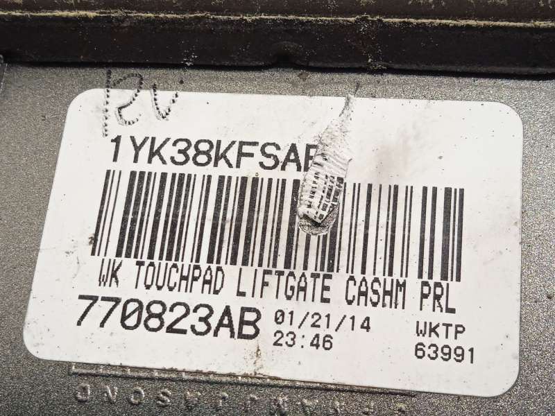 Recambio de maneta exterior porton para jeep grand cherokee iv (wk, wk2) 3.0 crd v6 4x4 referencia OEM IAM 1YK38KFSAB K1YK38KFSA 4