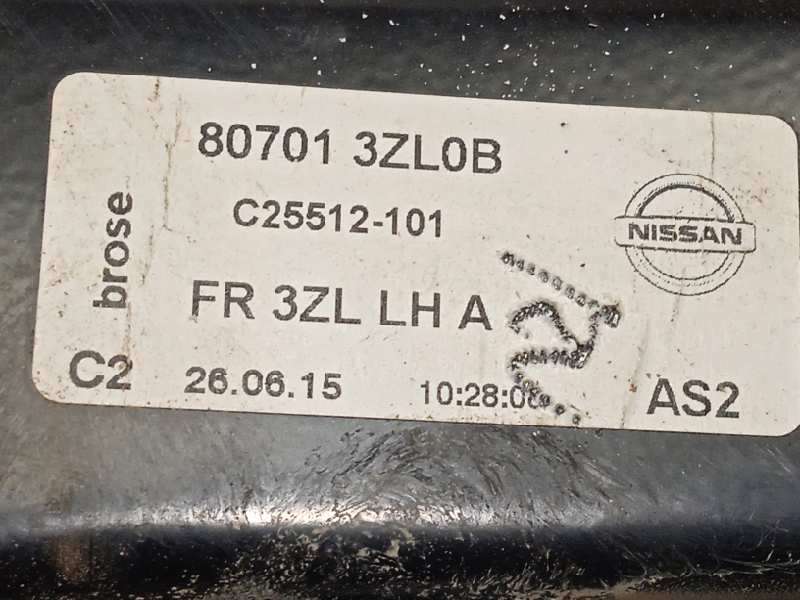 Recambio de elevalunas delantero izquierdo para nissan pulsar (c13) acenta referencia OEM IAM 807013ZL0B - Gris 5