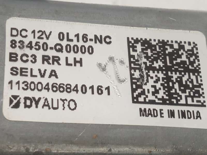 Recambio de elevalunas trasero izquierdo para hyundai i20'20 ( bc3/bi3desde 08/20 ) 1.2 referencia OEM IAM 83450Q0000 83401Q0010 - Rojo 4