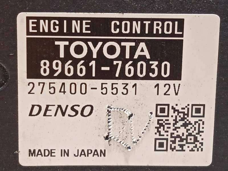 Recambio de centralita motor uce para lexus ct 200h referencia OEM IAM 8966176030  2754005531 - Blanco 4