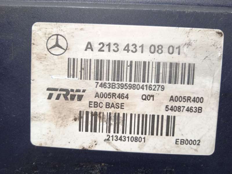 Recambio de abs para mercedes-benz clase e (w213) e 220 d (213.004) referencia OEM IAM A2134310801 A005R400 A005R464 5