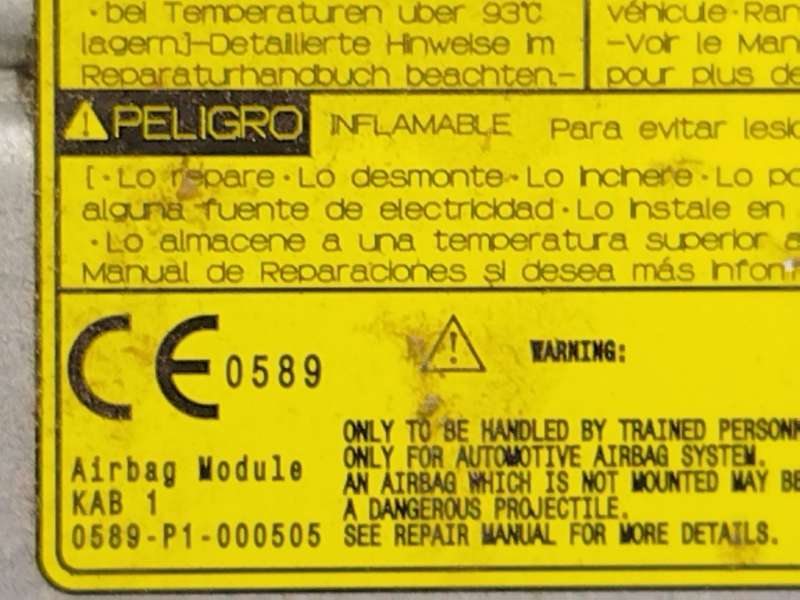 Recambio de airbag delantero izquierdo para toyota verso (_r2_) 1.6 (zgr20_) referencia OEM IAM 739000F030B0 5