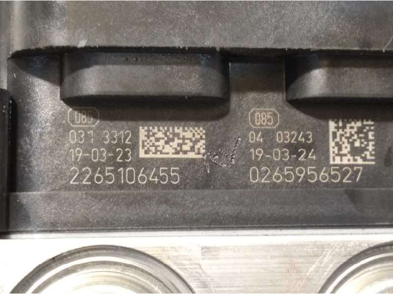 Recambio de abs para dacia sandero stepway essential referencia OEM IAM 476601842R 2265106455 269722 5