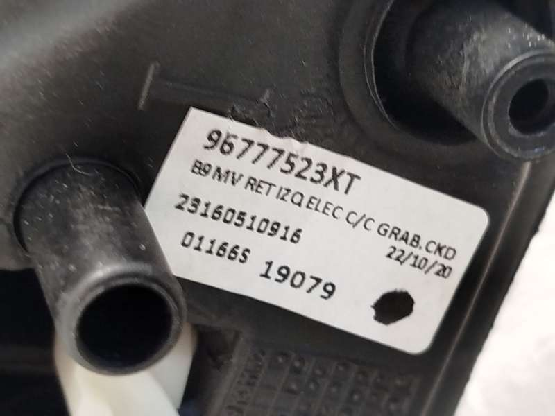 Recambio de retrovisor izquierdo para citroën berlingo multispace (b9) 1.2 puretech 110 referencia OEM IAM 96777523XT 7