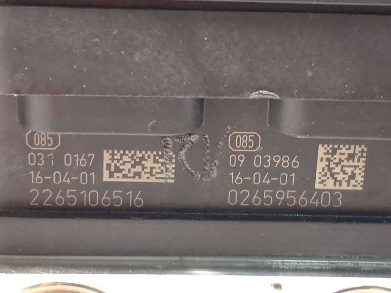 Recambio de abs para renault captur intens referencia OEM IAM 476601203R 2265106516 269722 5