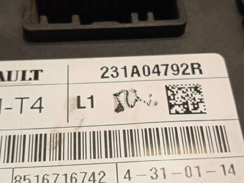 Recambio de modulo electronico para renault clio iv authentique referencia OEM IAM 231A04792R - Blanco 4
