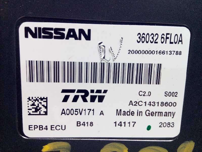Recambio de modulo electronico para nissan x-trail (t32) 2.0 dci diesel cat referencia OEM IAM 360326FL0A  A2C14318600 4