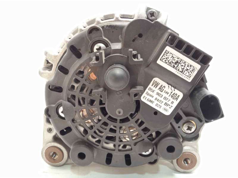 Recambio de alternador para volkswagen polo 1.0 tsi referencia OEM IAM 05E903027B  EL6ME - Negro 3