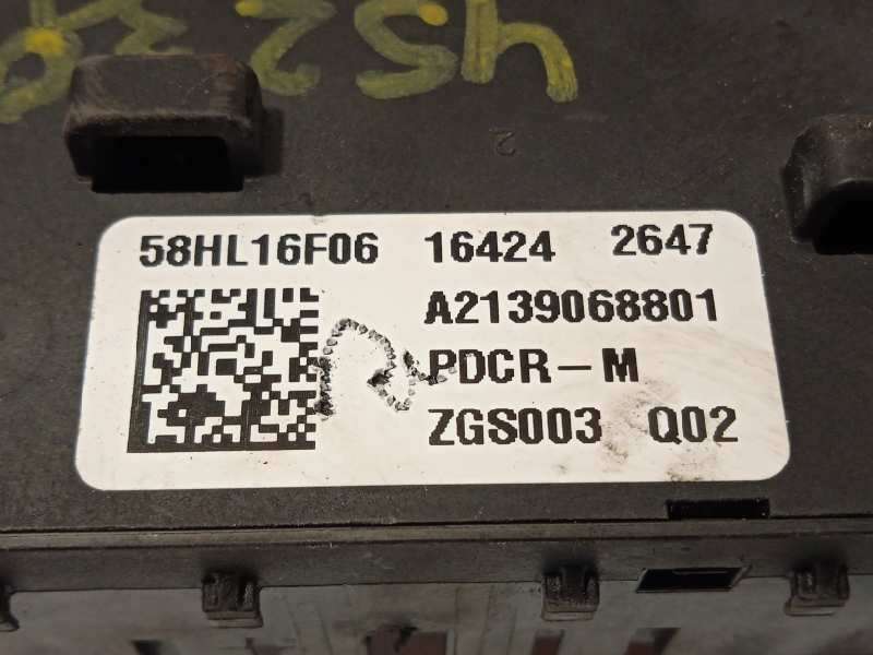 Recambio de caja reles / fusibles para mercedes-benz clase e familiar (bm 213) e 220 d (213.204) referencia OEM IAM A2139068801 - Negro 4
