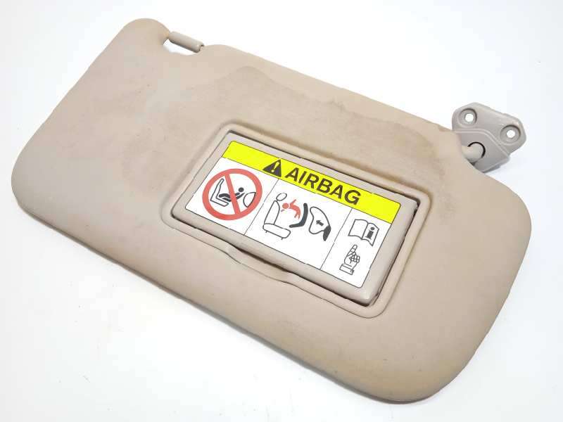Recambio de parasol derecho para nissan pulsar (c13) acenta referencia OEM IAM 964004MA0D - Gris 2