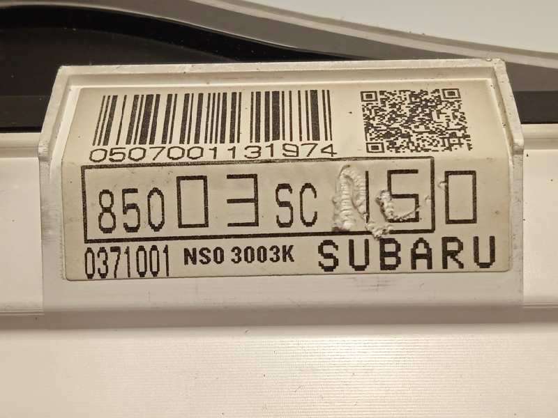 Recambio de cuadro instrumentos para subaru forester s12 2.0 diesel cat referencia OEM IAM 85003SC150  85022SC370 - Negro 7