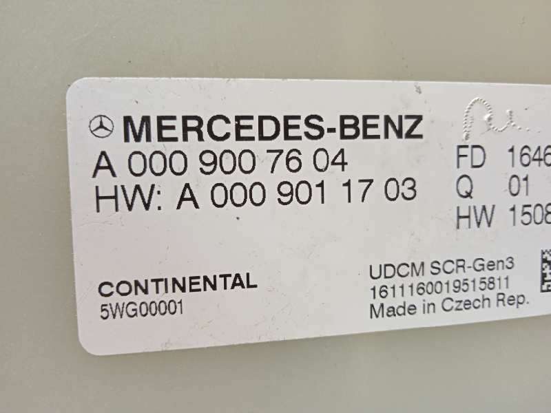 Recambio de modulo electronico para mercedes-benz clase e familiar (bm 213) e 220 d (213.204) referencia OEM IAM A0009007604 000 - Negro 4