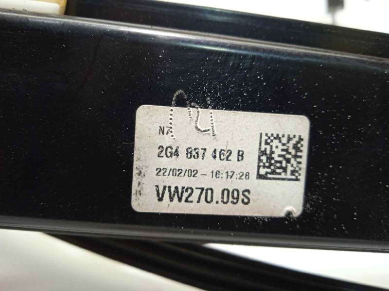 Recambio de elevalunas delantero derecho para volkswagen polo 1.0 tsi referencia OEM IAM 2G4837462B  2Q1959406L - Negro 5