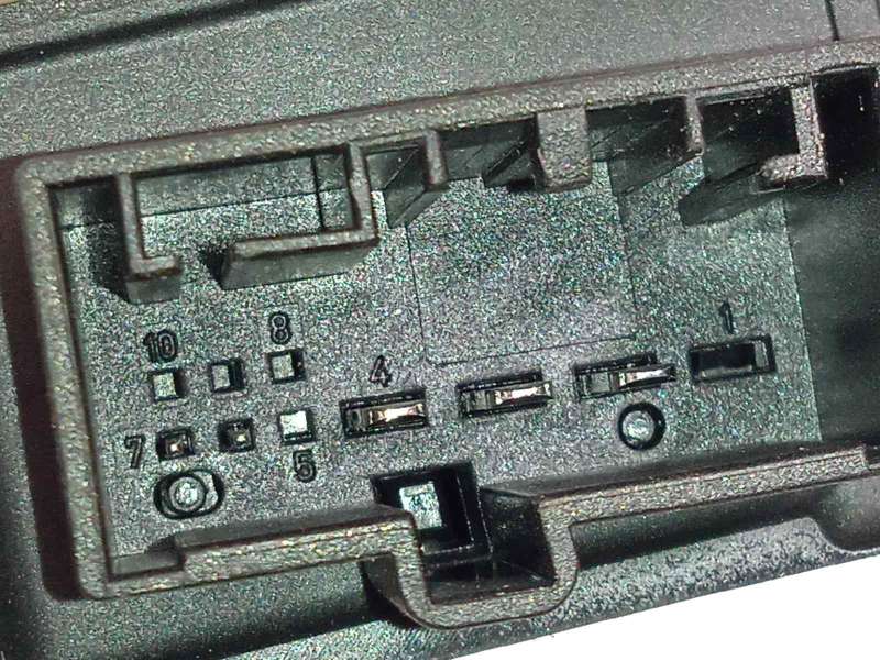Recambio de elevalunas trasero derecho para volkswagen polo 1.0 tsi referencia OEM IAM 2G683946C - Negro 3