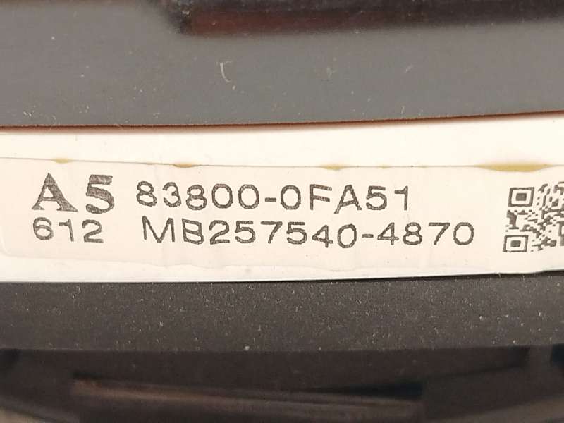 Recambio de cuadro instrumentos para toyota verso (_r2_) 1.6 (zgr20_) referencia OEM IAM 838000FA51  2575404870 6
