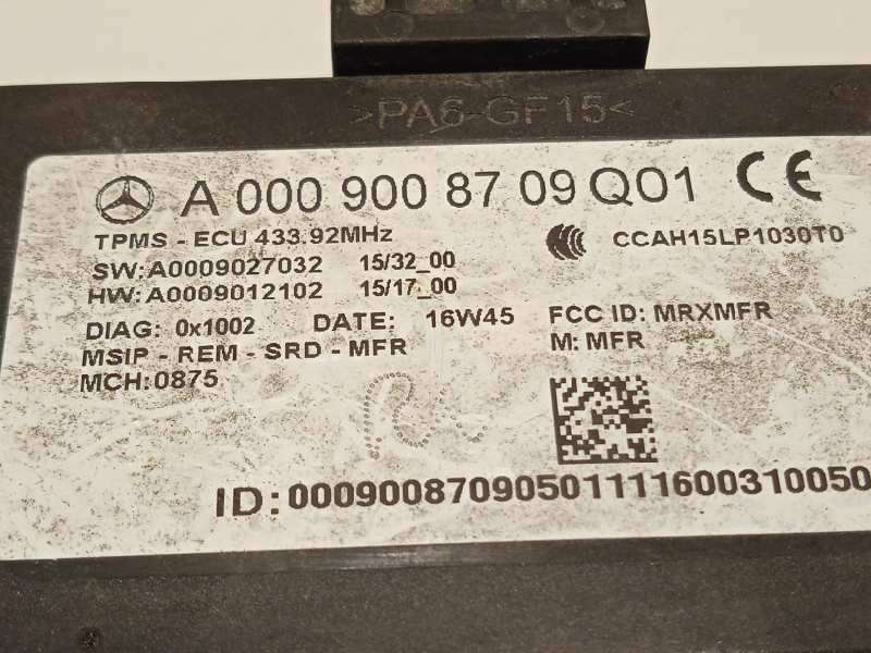 Recambio de modulo electronico para mercedes-benz clase e familiar (bm 213) e 220 d (213.204) referencia OEM IAM A0009008709  A0 - Negro 4