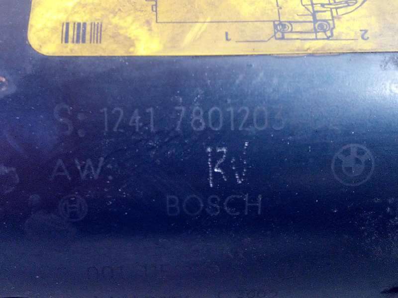 Recambio de motor arranque para bmw x3 (e83) xdrive 20d referencia OEM IAM 12417801203  0001115069 - Negro 5