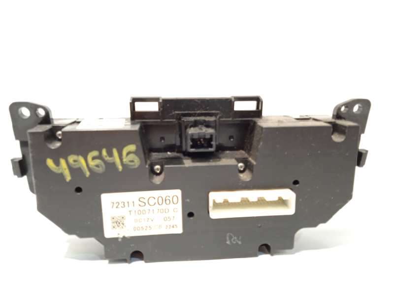Recambio de mando climatizador para subaru forester s12 2.0 diesel cat referencia OEM IAM 72311SC060  T1007170D - Negro 4