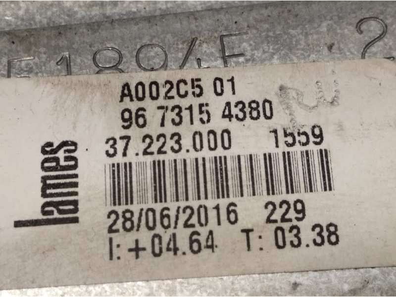 Recambio de elevalunas delantero derecho para peugeot 208 style referencia OEM IAM 9673154380 0130822702 9674254380 - Blanco 4