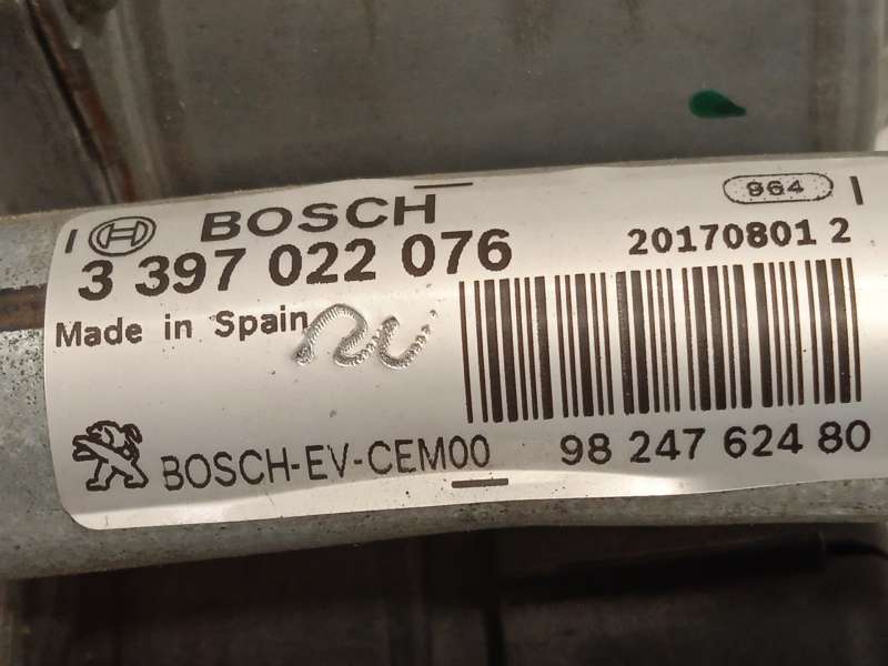Recambio de motor limpia delantero para opel grandland / grandland x (a18, p1uo) 1.6 turbo d (75) referencia OEM IAM 9824762480 - Blanco 4