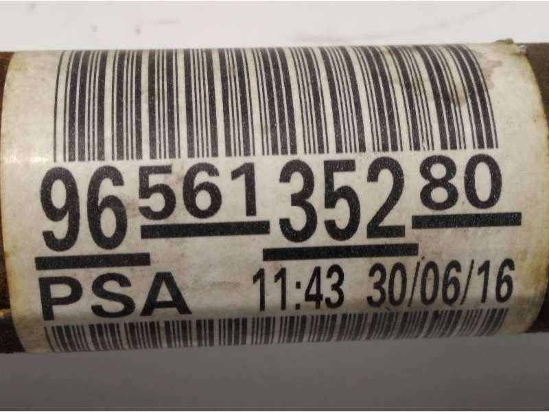 Recambio de transmision delantera izquierda para peugeot 208 style referencia OEM IAM 9665135280 3272LG - Blanco 4