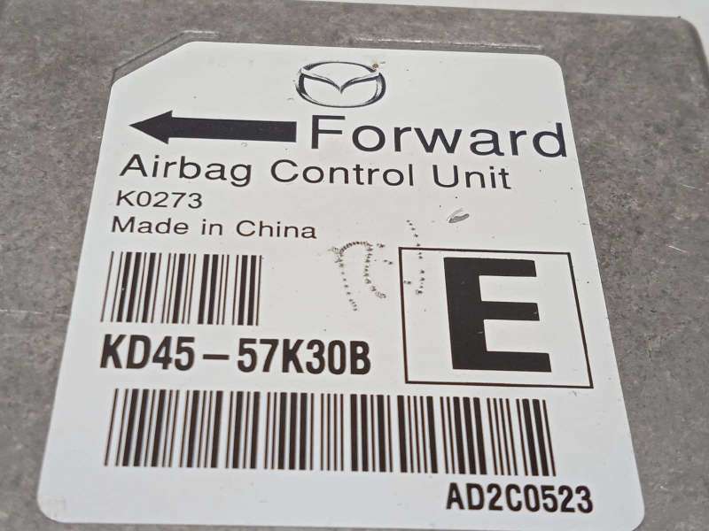 Recambio de centralita airbag para mazda cx-5 2.2 turbodiesel cat referencia OEM IAM KD4557K30B  AD2C0523 - Negro 4
