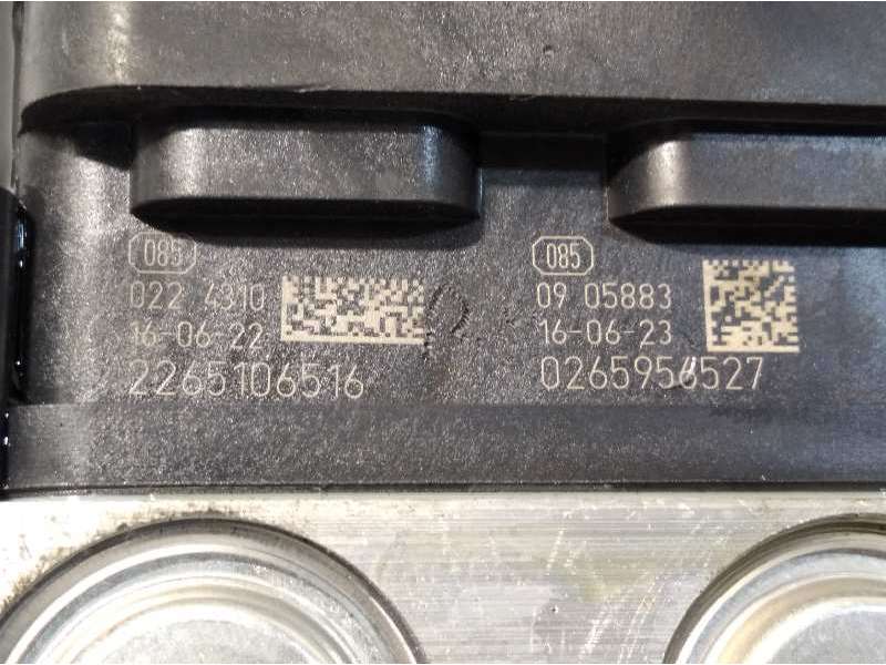 Recambio de abs para renault clio iv limited referencia OEM IAM 476601283R 0265956527 269722 5