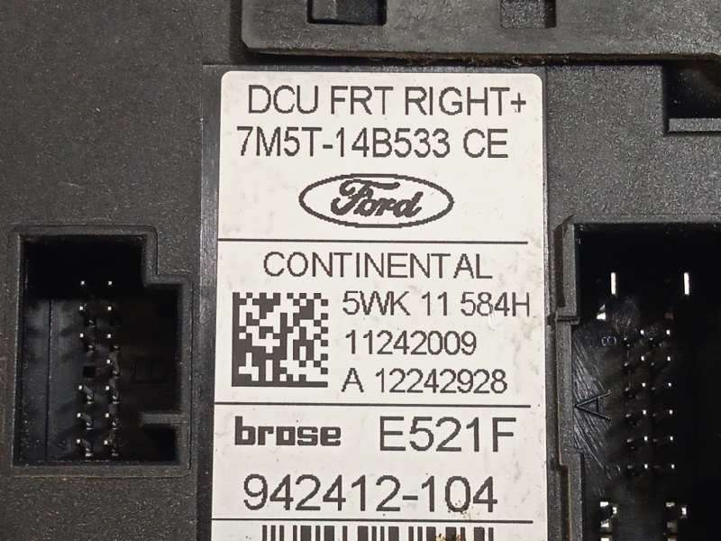 Recambio de elevalunas delantero derecho para ford kuga (cbv) trend referencia OEM IAM 8M51R219A64AA  7M51R203A28DB - Blanco 4