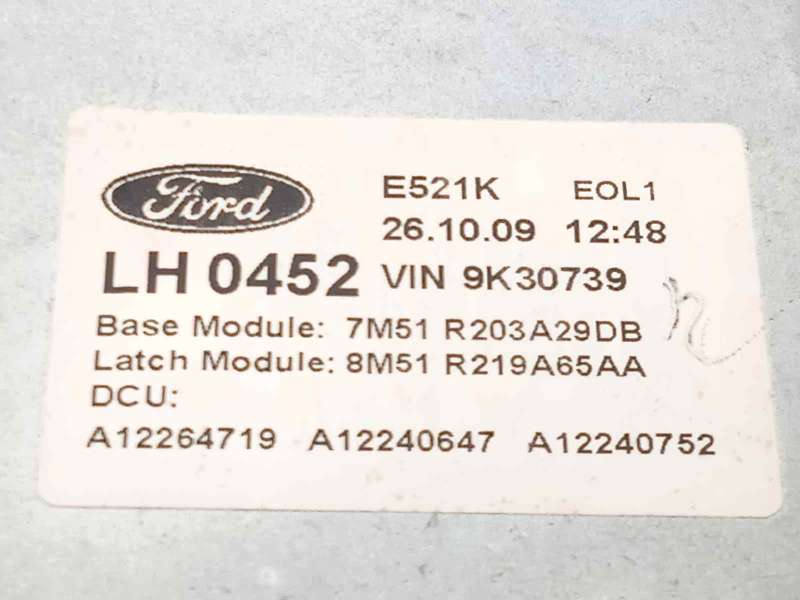 Recambio de elevalunas delantero izquierdo para ford kuga (cbv) trend referencia OEM IAM 7M51R045H17A - Blanco 4
