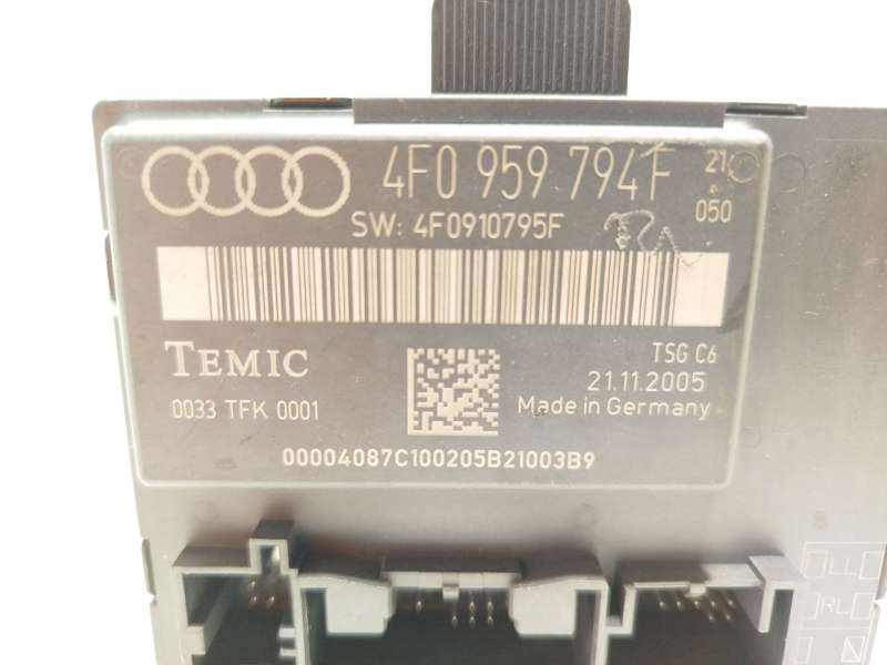 Recambio de centralita confort para audi a6 c6 (4f2) 2.0 tdi referencia OEM IAM 4F0959794F - Marron 3
