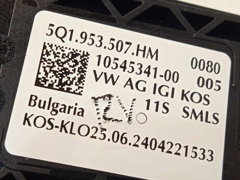 Recambio de mando intermitentes para cupra leon (kl1, ku1, kug) 1.5 tsi referencia OEM IAM 5Q1953507HMIGI - Azul 7