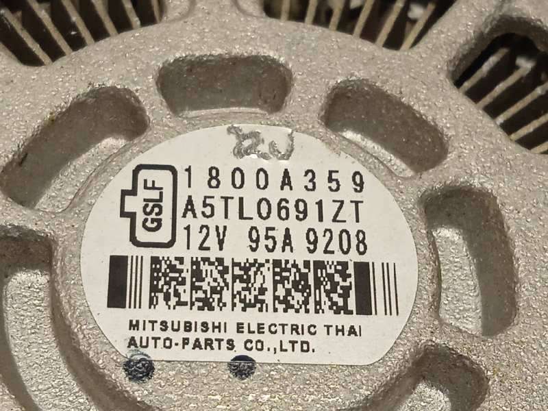 Recambio de alternador para mitsubishi space star (a00) 1.2 referencia OEM IAM 1800A359  AT5L0691ZT - Blanco 5