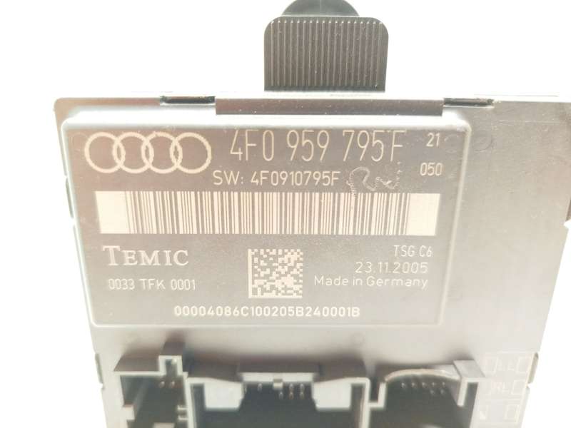 Recambio de centralita confort para audi a6 c6 (4f2) 2.0 tdi referencia OEM IAM 4F0959795F - Marron 3