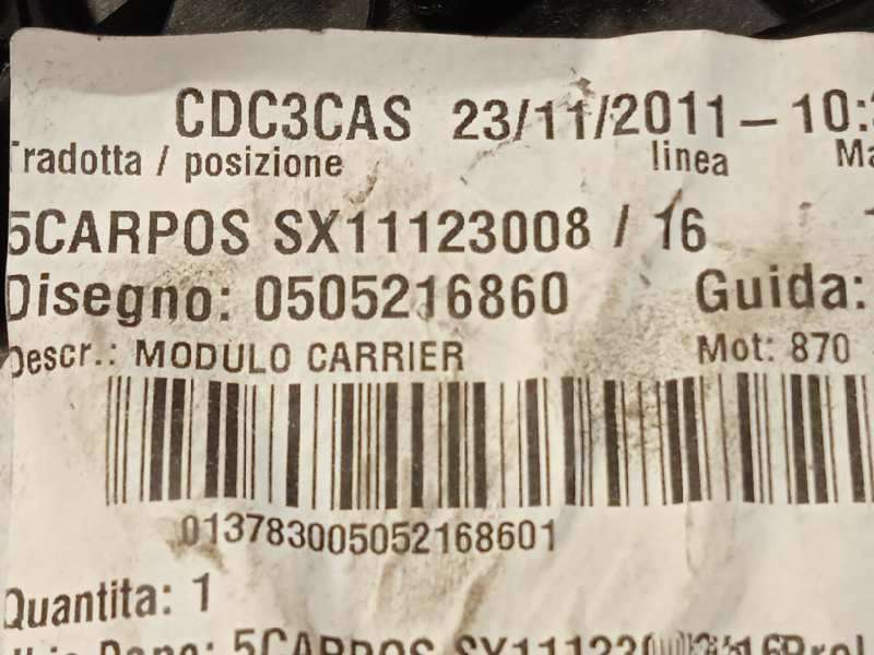 Recambio de elevalunas trasero izquierdo para alfa romeo giulietta (191) distinctive referencia OEM IAM 505216860 - Negro 4