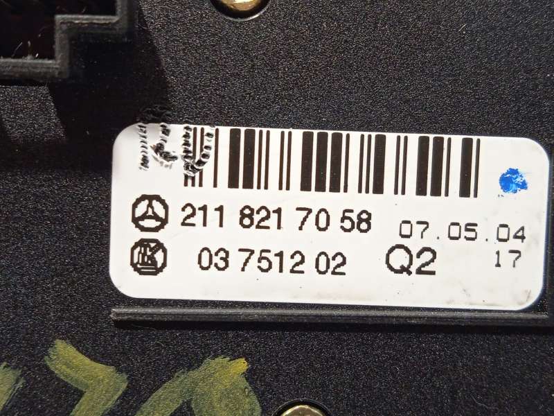 Recambio de mando multifuncion para mercedes-benz clase e (w211) e 500 4-matic (211.083) referencia OEM IAM A2115420426 A2118217 8