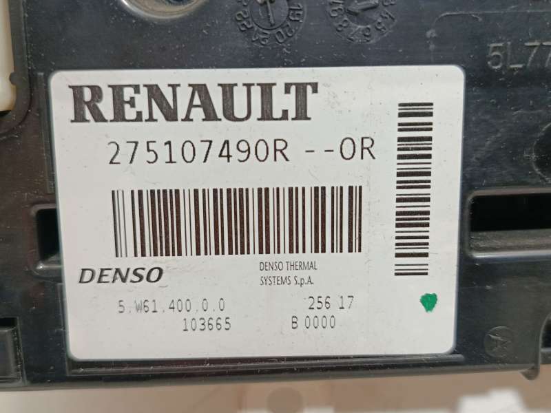 Recambio de mando calefaccion / aire acondicionado para opel movano b furgoneta (x62) 2.3 cdti fwd (fv) referencia OEM IAM 27510 - Blanco 8