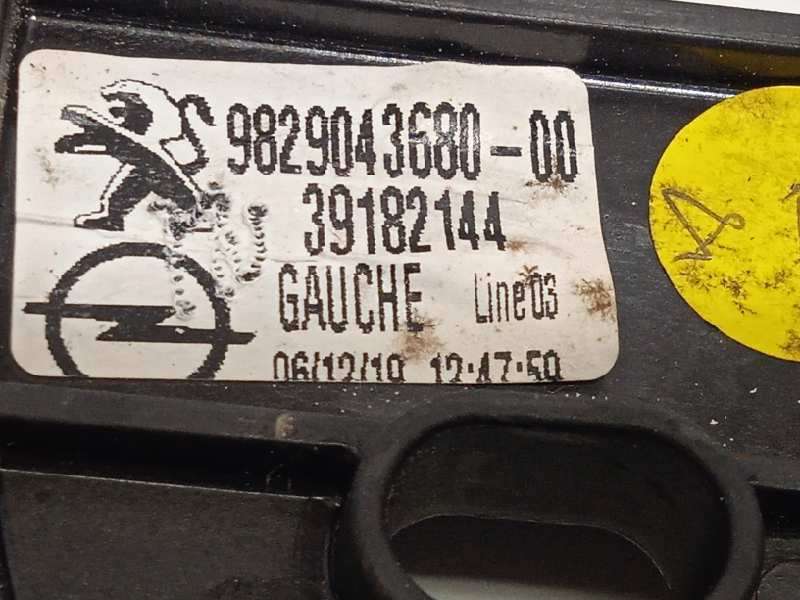 Recambio de elevalunas delantero izquierdo para opel corsa f 1.2 referencia OEM IAM 9829043680 39182144 9829043780 - Blanco 5