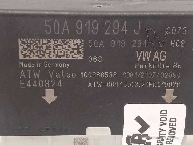Recambio de modulo electronico para volkswagen t-cross 1.0 tsi referencia OEM IAM 5QA919294J - Blanco 3