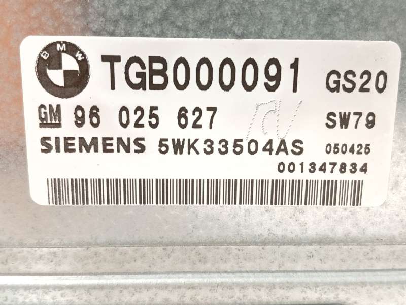 Recambio de modulo electronico para land rover range rover iii (l322) 3.0 d 4x4 referencia OEM IAM TGB000091 96025627 5WK33504AS - Azul 4